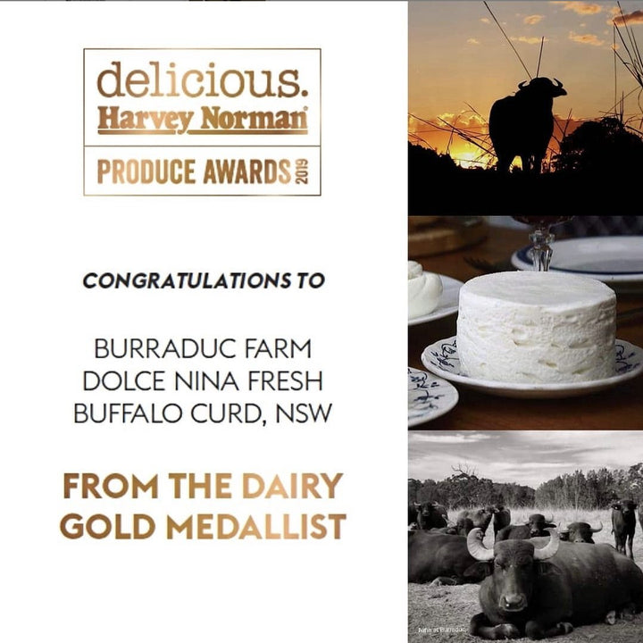 Burraduc Buffalo farmhouse Dolce Nina (fresh buffalo curd)