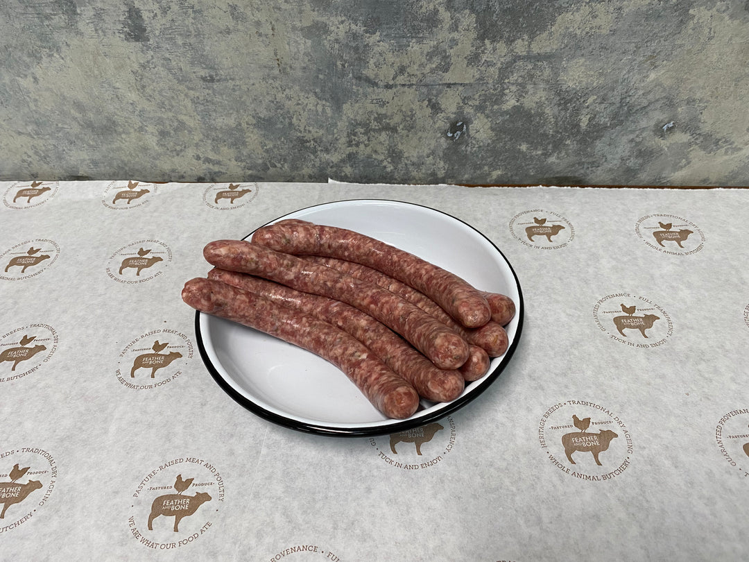 Lamb & fresh rosemary sausages
