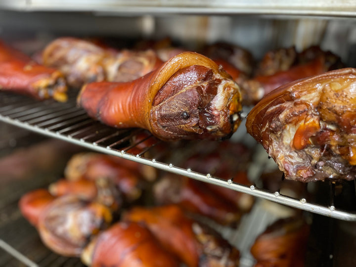Smoked, nitrate-free ham hock-Feather and Bone Butchery