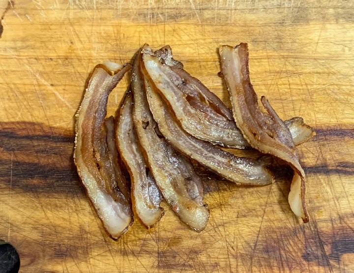 Pastured pork bacon: chemical nitrite-free