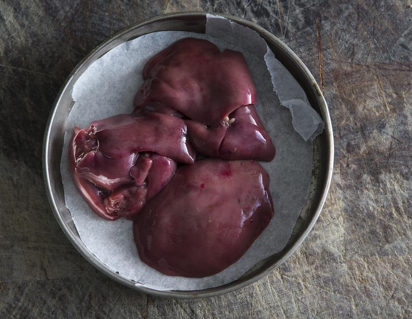 Organic chicken liver pack
