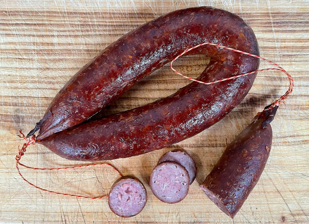 Pastured pork Kielbasa, smoked, app 300 gm