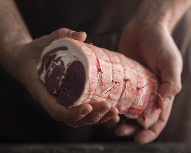 Lamb loin roast