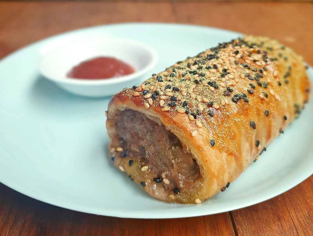 Sausage rolls: pastured lamb & rosemary