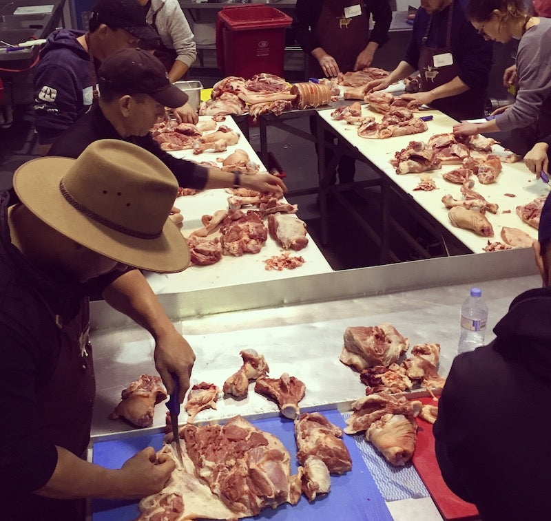 Whole pig butchery class review 14 July