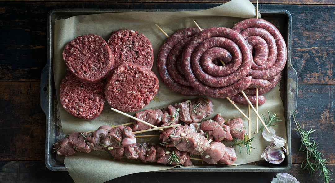 Sausages / Mince / Burgers-Feather and Bone Butchery