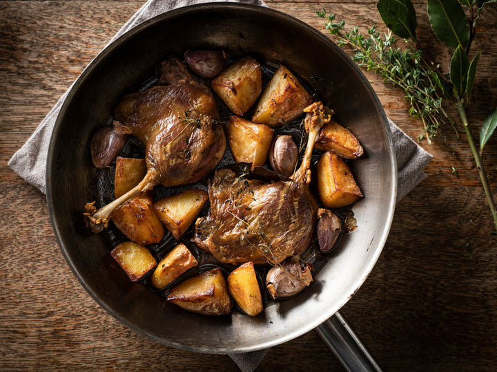 Aylesbury-Pekin pastured duck marylands - confit pair