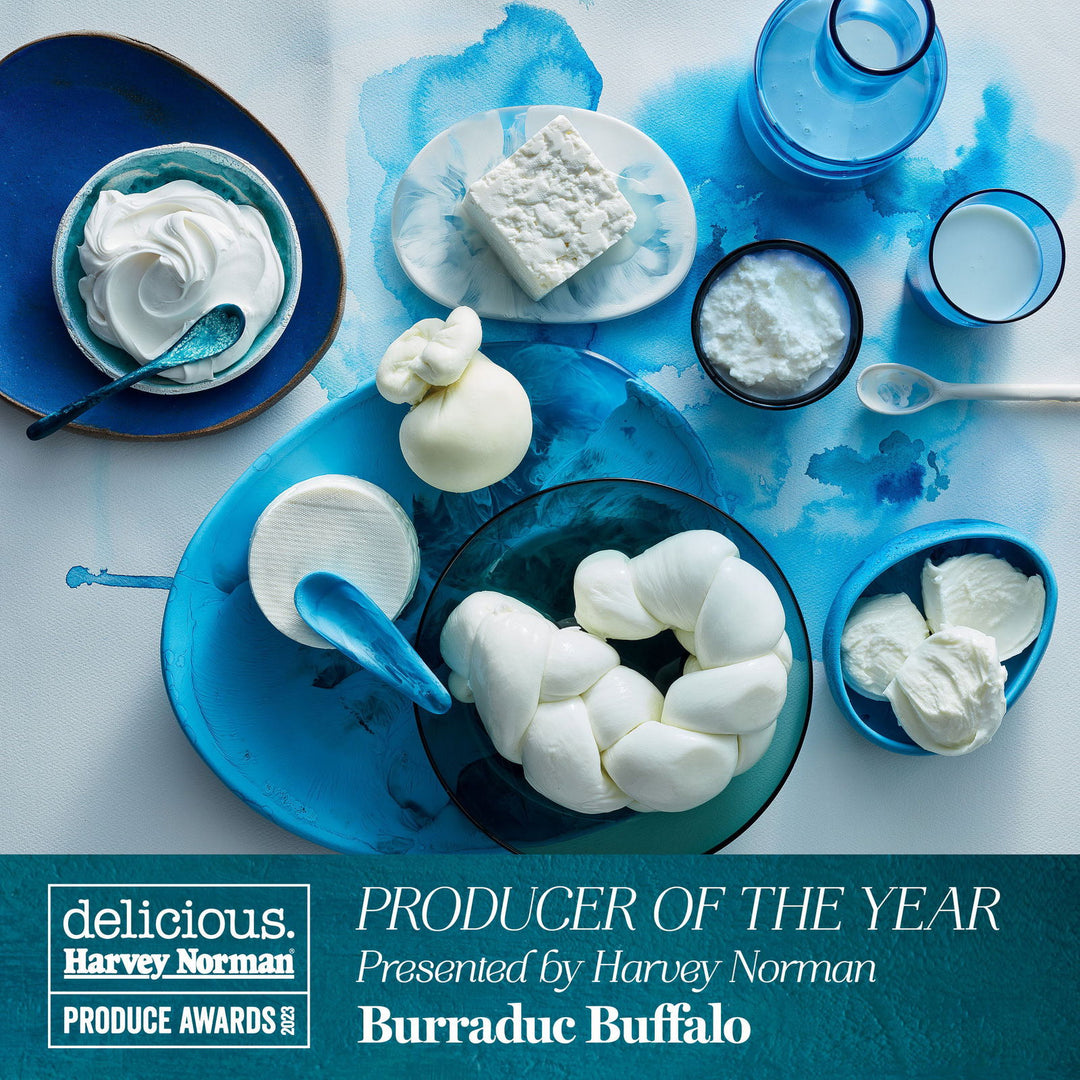 Burraduc Buffalo farmhouse Mozzarella: 2 balls 210 gm