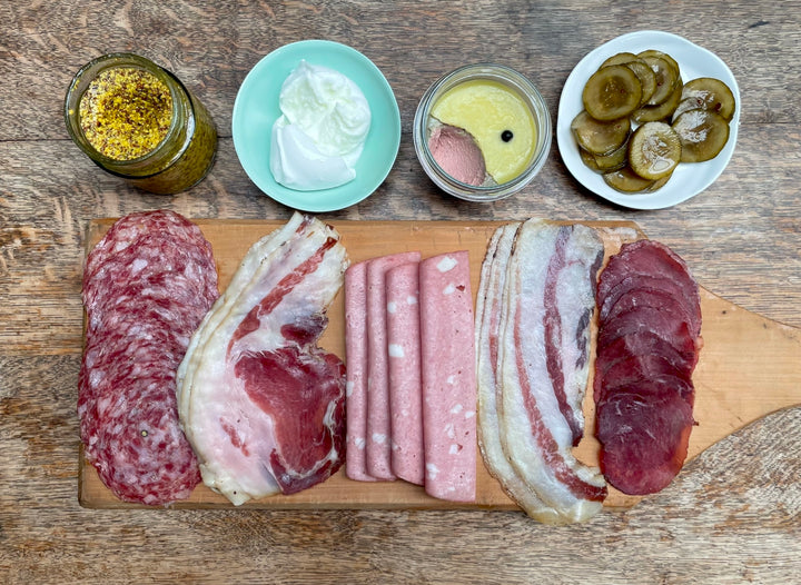 Pastured pork lonza - air-cured: sliced