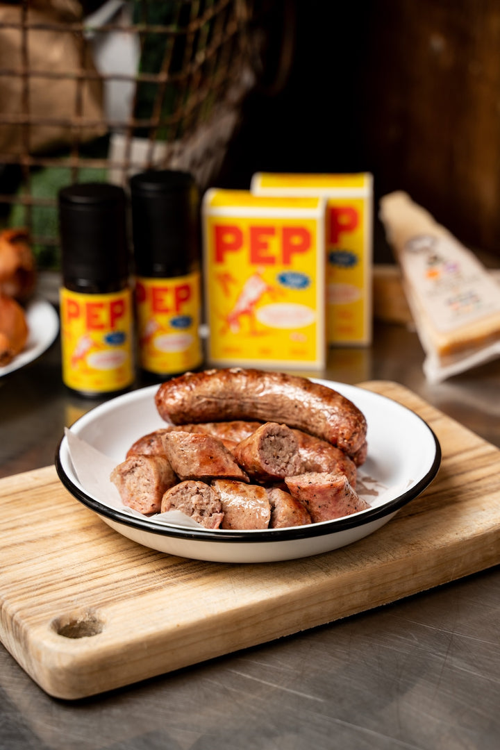 Cacio e PEP pork sausage app 500g