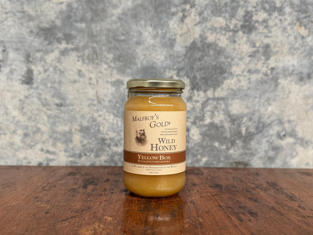 Malfroy's Gold Wild Yellowbox Honey 500g