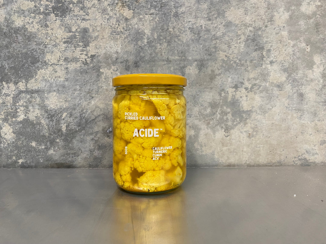 ACIDE Pickled Curried Cauliflower