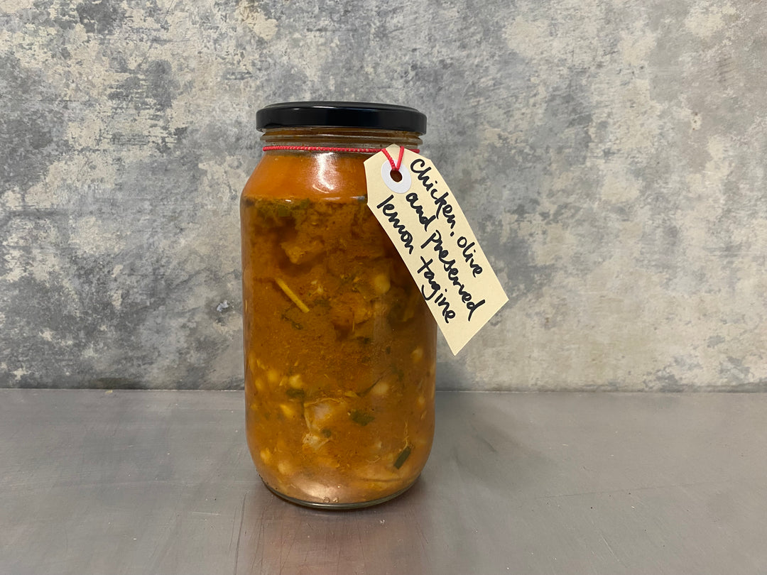 Organic Chicken, Olive & Preserved Lemon Tagine
