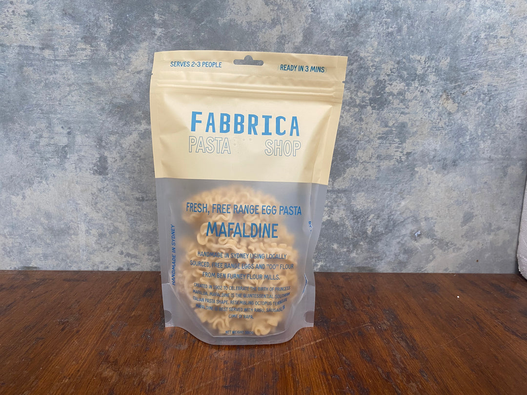 Fabbrica fresh Mafaldine pasta