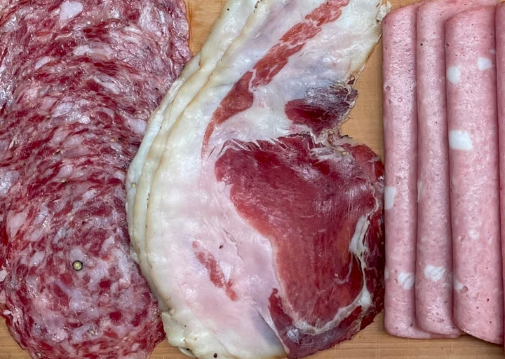 Pastured pork lonza - air-cured: sliced
