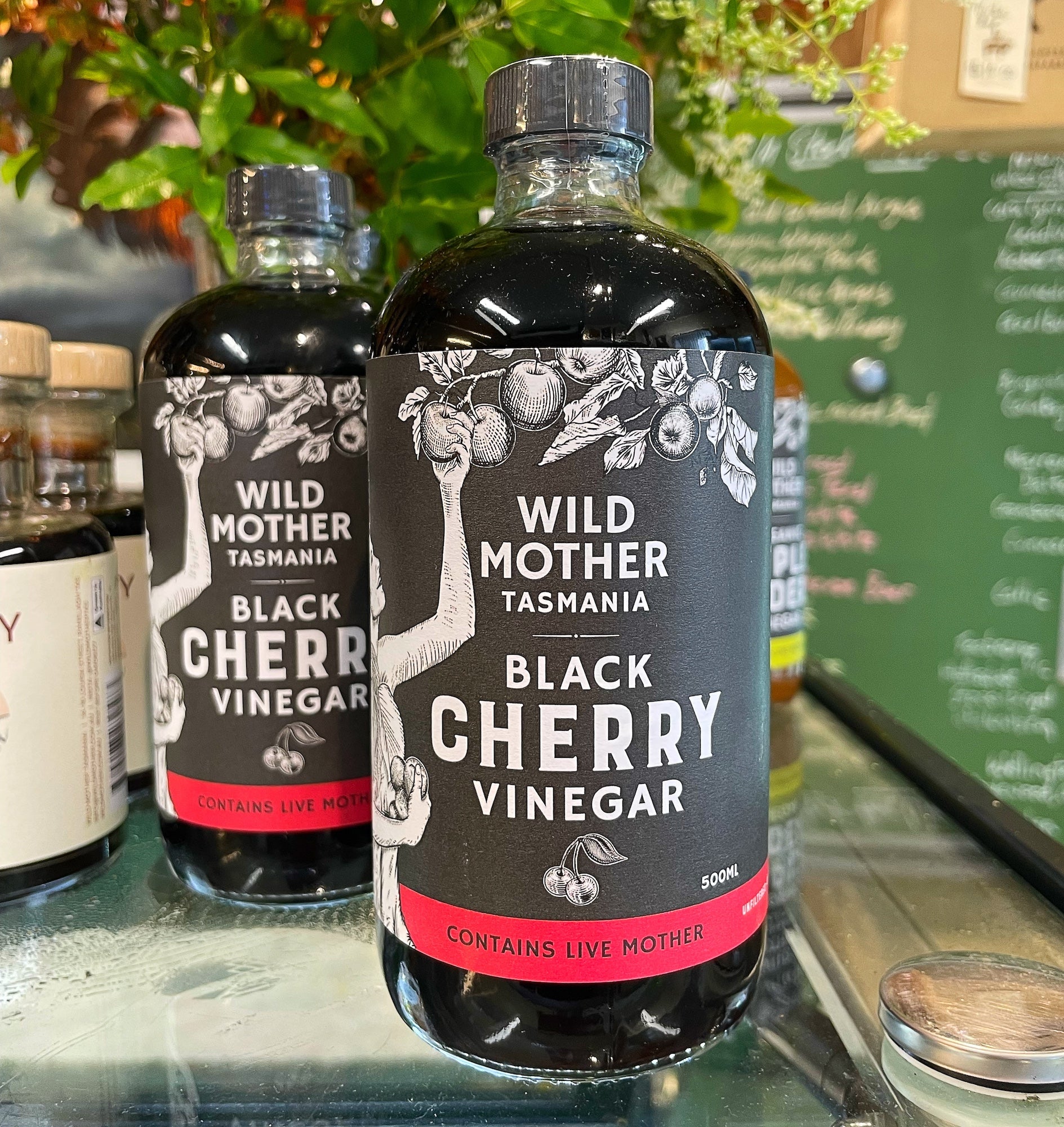 Buy Wild Mother Black Cherry Vinegar - Feather and Bone Butchery