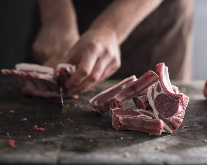 Lamb loin cutlets - crumbed