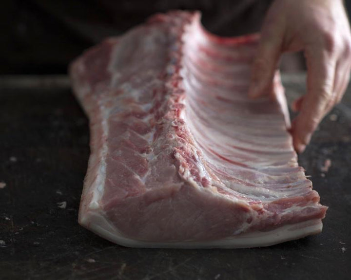 Pastured pork loin rack