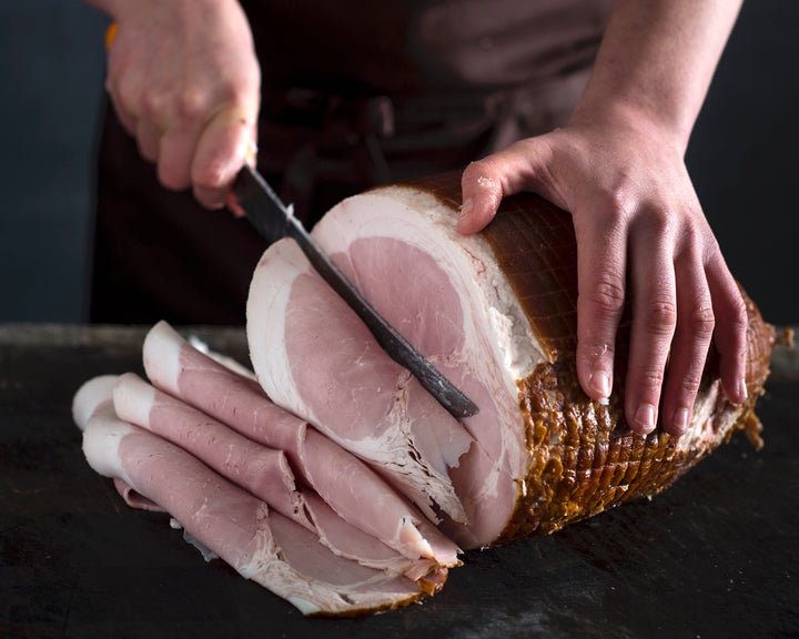 Leg Ham bone in: pastured, heritage-breed pork