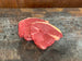 Pastured beef rump steak, dry aged