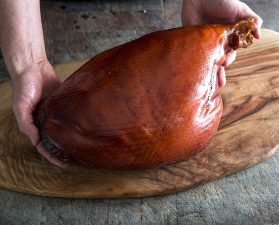 Leg Ham bone in: pastured, heritage-breed pork