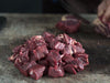 Pastured beef dice - lean 500 gm