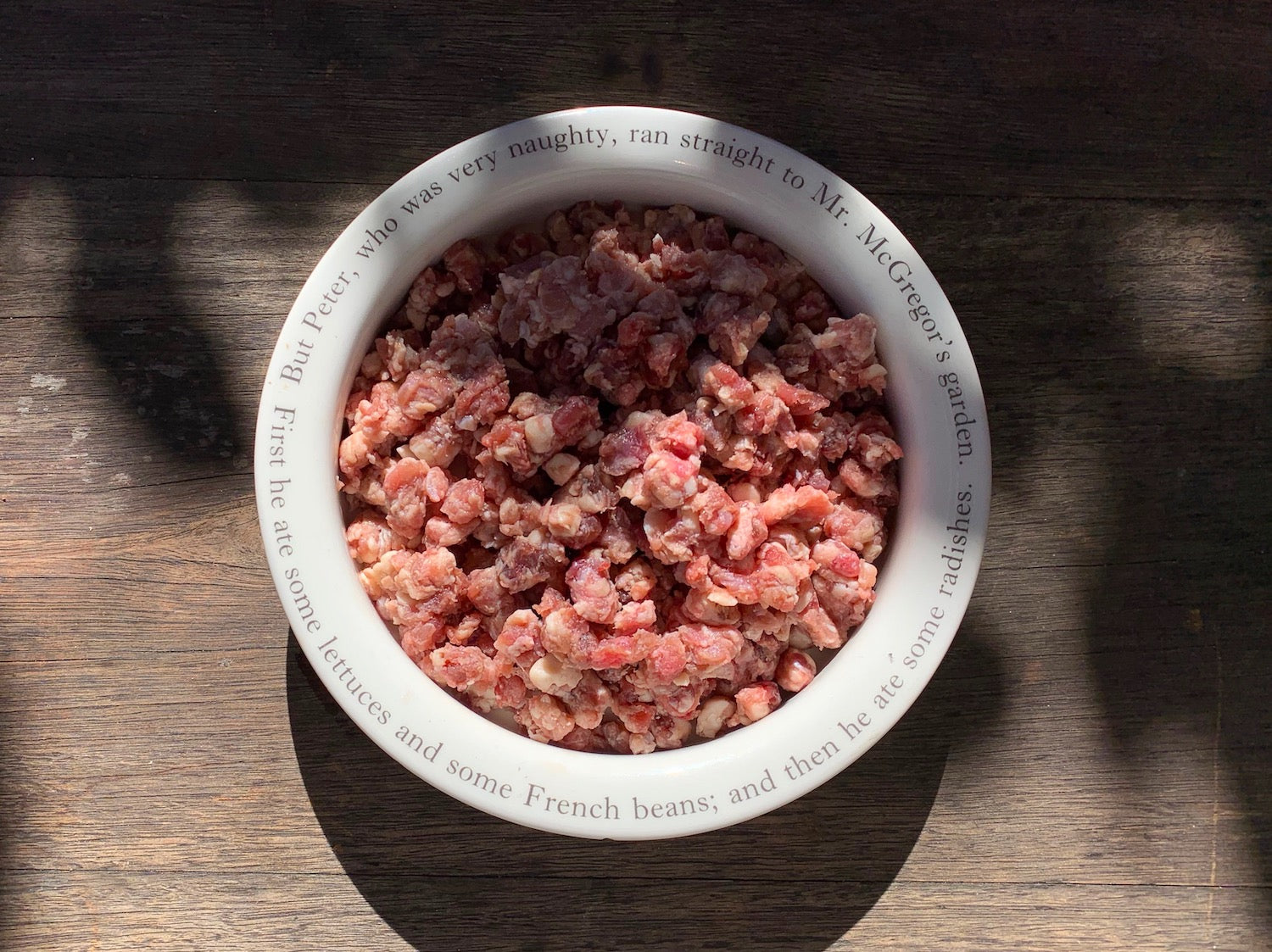 Dog ate sales raw ground beef