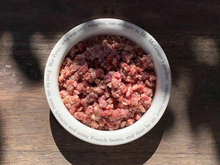 Minced meat pet pack