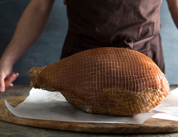 Leg Ham easycarve: pastured, heritage-breed pork