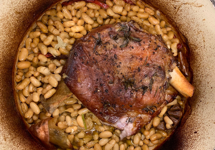 Lamb 'oyster' shoulder on bone