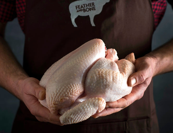 Organic chicken thigh fillet app 350 gm-Feather and Bone Butchery