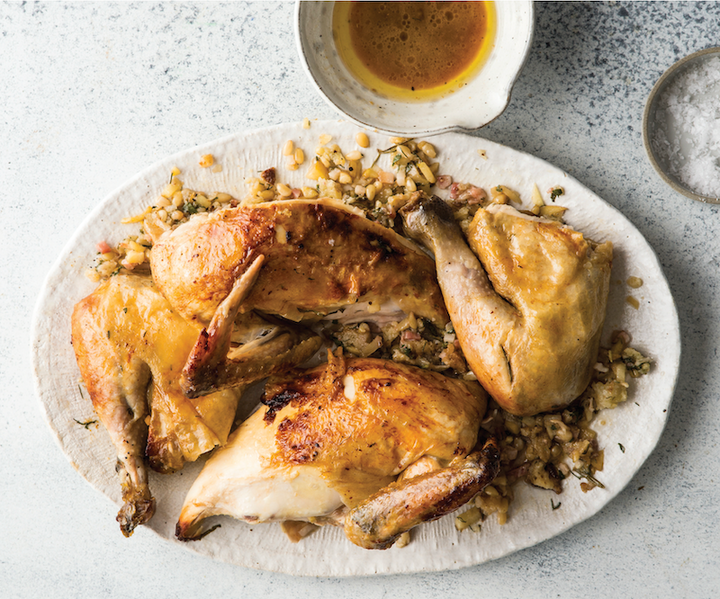 Brined Sous Vide Butterflied Sommerlad Heritage Chicken