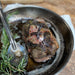 Veal shoulder roast with anchovies & sage