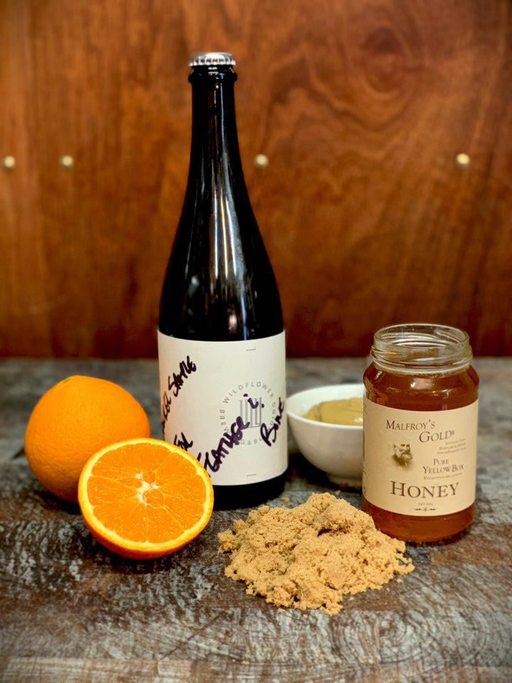 Wild Glaze: Malfroys Gold honey & Wildflower Ale
